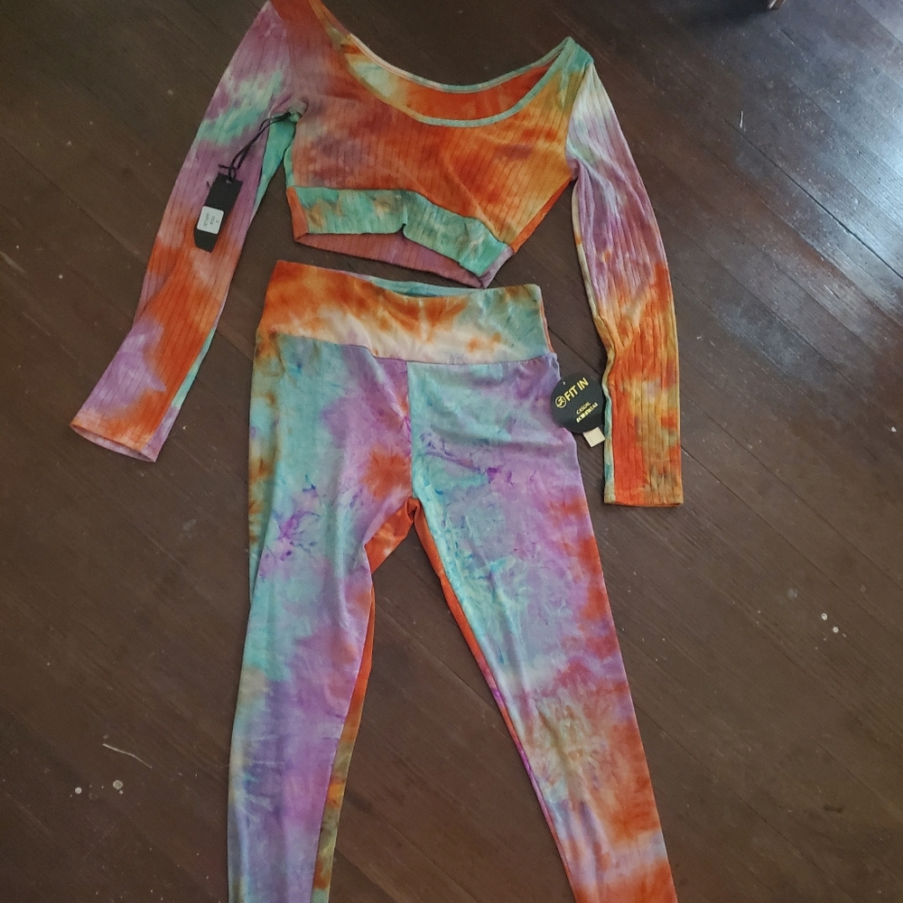 Matching tights /crop top